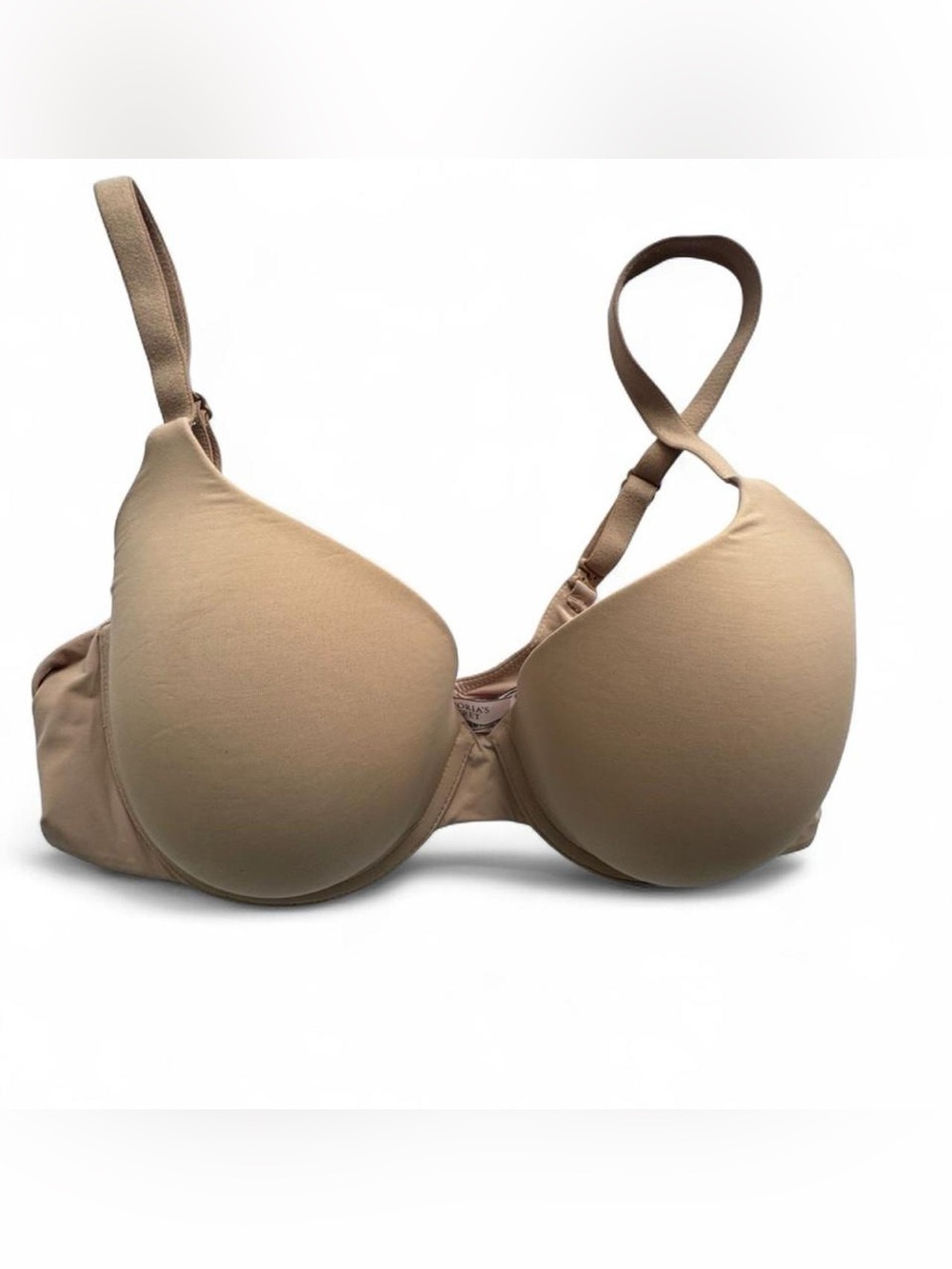 Victoria's T-shirt Demi Bra Nude Tan Size 36 D - Picture 2 of 6